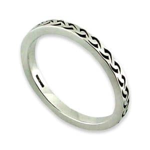 Silver Celtic Ring Luskentyre