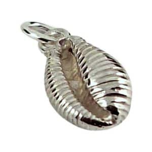 Silver Cowrie Pendant