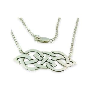 Askernish Silver Celtic Necklace