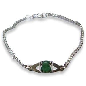 Enya Silver Aventurine Bracelet