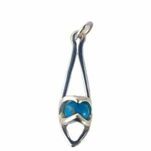 Enya Silver Pendant Turquoise