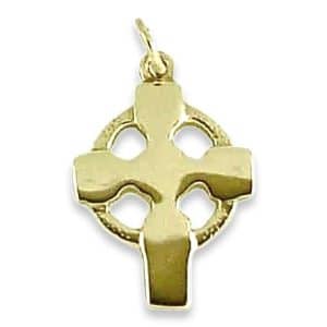 Iona Gold Celtic Crosss