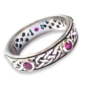 Iona Ring Ruby or Sapphire