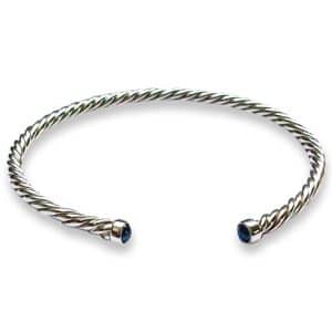 Mini Torc Bangle Sodalite