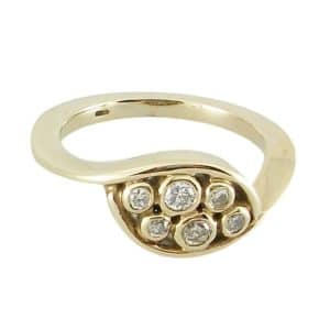 Nevis Ring Diamond 9ct