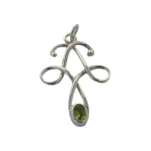 Aird Silver Peridot Pendant