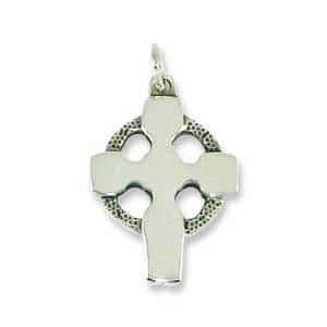 Silver Celtic Cross Iona