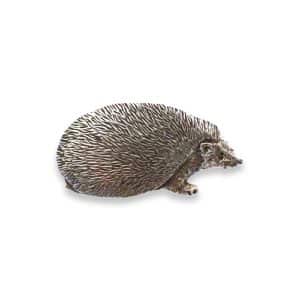 Hedgehog Brooch Silver