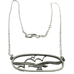 Eagle in Flight Necklace