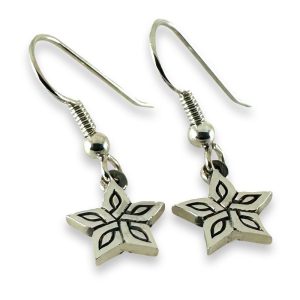 Machair Flowers Silver Earrings