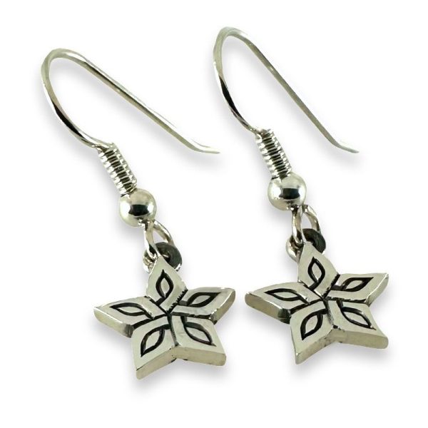 Machair Flowers Silver Earrings